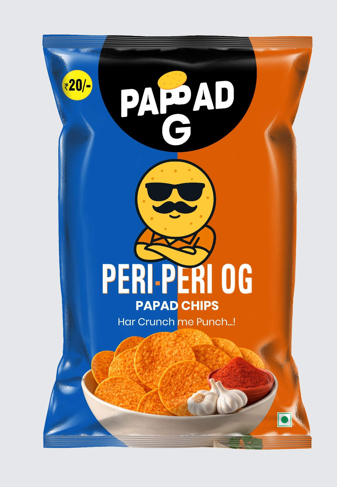 Papad G packet flavor one