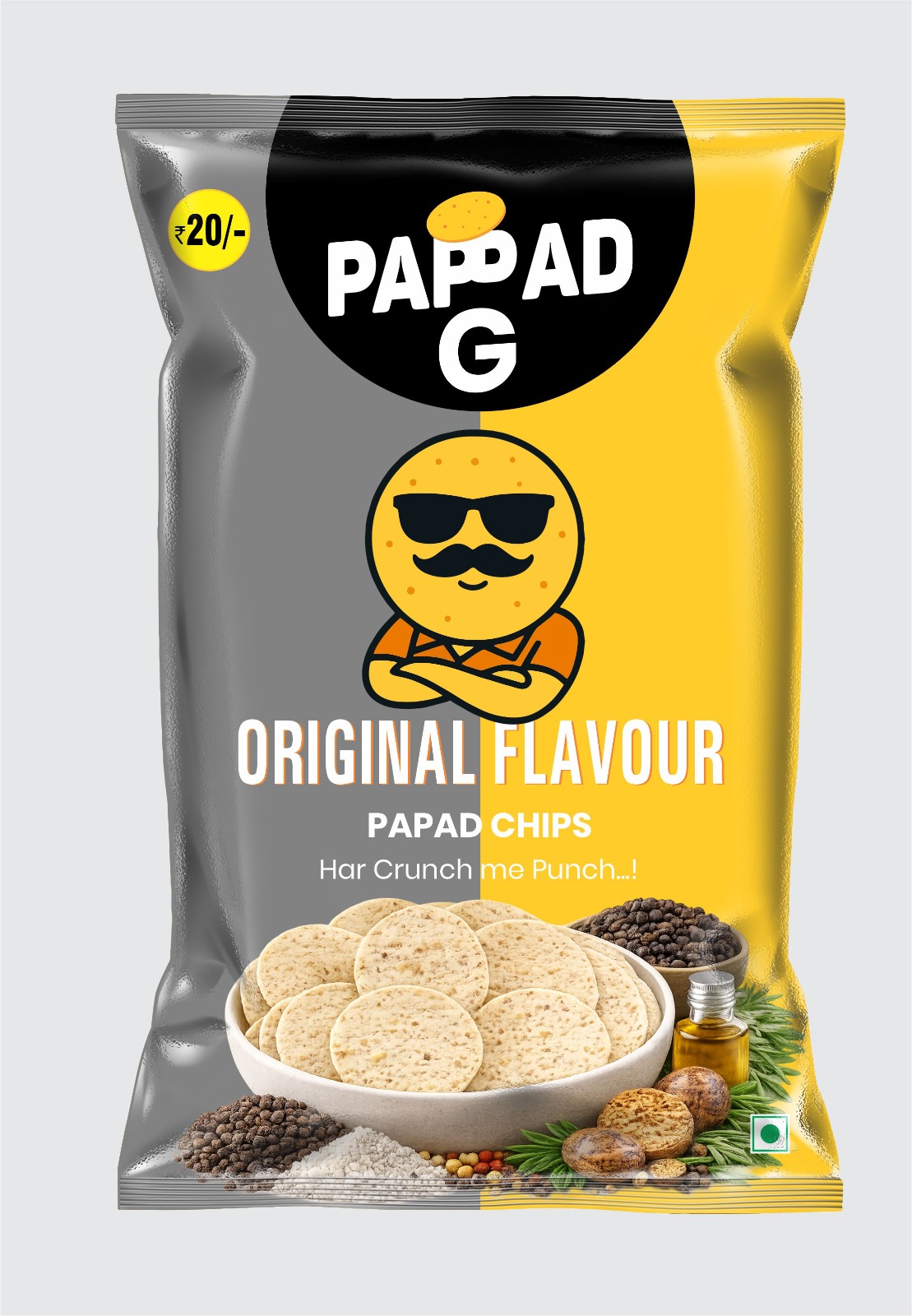 Papad G packet flavor two